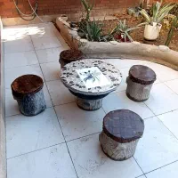 میز و صندلی چهارنفره|میز و صندلی غذاخوری|لردگان, |دیوار