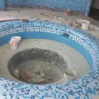 کاشی و سرامیک کاری و پله واستخر وجکوزی وغیره