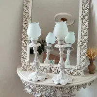 آیینه و شمعدان