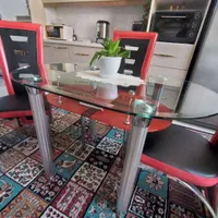 میز نهار خوری ۴نفره|میز و صندلی غذاخوری|قرچک, |دیوار