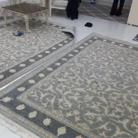 دوعددفرش ۶متری دوسال کار کرد درحدنو ننخ بافت|فرش|بهارستان, |دیوار
