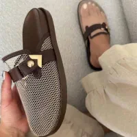 اسلیپر  توری قهوه ای