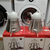 پخش انواع کتری قوری 6لیتر kst استیل شیردار زیر فی|قوری، کتری، قهوه‌ساز دستی|مشهد, گلشور|دیوار