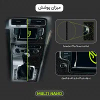 برچسب کنسول/گلس خودرو/دودی