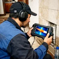 نشتیابی نشت یابی نشت یاب مهندسی لوله کشی تاسیساتی