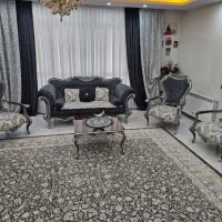 مبل سلطنتی ۹ نفره|مبلمان خانگی و میز عسلی|باقرشهر, |دیوار