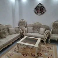 ست مبلمان 7 نفره سلطنتی همراه با جلو مبلی