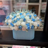 شمع ،انواع باکس گل شمع ‌، دست خالی عید دیدنی نرو