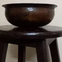 کاسه مسی بزرگ عطیقه.