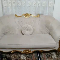 مبل ۸نفر راحتی درحدنو بدون هیچ ایرادی فروشی|مبلمان خانگی و میز عسلی|کرج, حسن آباد|دیوار