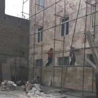 داربست فلزی هیجان|خدمات پیشه و مهارت|سلماس, |دیوار