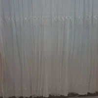 پرده سفید زیبا