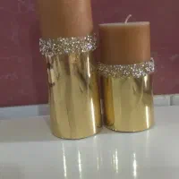 یک جفت شمع|صنایع دستی و سایر لوازم تزئینی|قم, چهل درخت‎|دیوار
