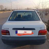 پراید 82بی نظیر لاکاغذی بیرنگ سالم  معاوضه با وانت