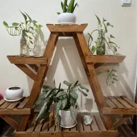 استند چوبی گل