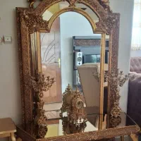 اینه و شمعدان طرح فرشته دار