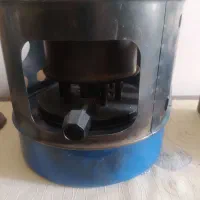 چراغ خوراک پزی قدیمی 12تافتیله دارد