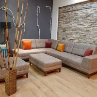 مبل ال خرید از تولیدی در رشت شرایط اقساطی code325|مبلمان خانگی و میز عسلی|رشت, چمارسرا|دیوار