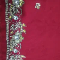 پارچه مجلسی سنگ دوزی شده