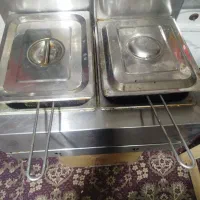 سرخ کن گازی دولگنه صنعتی هشت لیتری