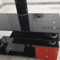 زیرتلویزیون شیشه ای،بوفه ،کمد|میز تلویزیون|شازند, |دیوار