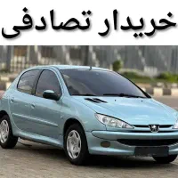 پژو ۲۰۶ فابریک/ معاوضه/ خرید تصادفی
