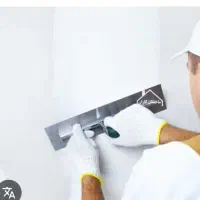 گچ کاری. نقاشی. لکه گیری. کناف. ماربل شیت