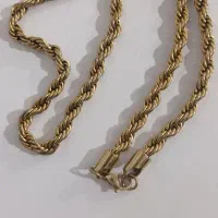 زنجیر طنابی مردانه رنگ ثابت