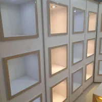 استند ام دی اف چراغ دار