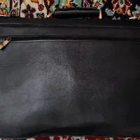 کیف دستی چرم طبیعی بند دار و قفل دار نو|کیف، کفش، کمربند|مشهد, سعد آباد|دیوار