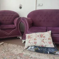 مبل ،۷نفره سالم و تمیز|مبلمان خانگی و میز عسلی|فولادشهر, فولادشهر|دیوار