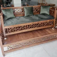 تخت سنتی/آماده تحویل/چوب روسی/ شاهنشین