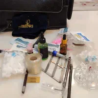 کیف تاتو بهمراه قلم تاتو