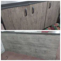 فروش تعدادی کابینت چوبی و یک اجاق گاز در حد نو|مصالح و تجهیزات ساختمان|کبودرآهنگ, |دیوار