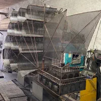 کشتی بادبانی دست ساز|مجسمه، تندیس، ماکت|اصفهان, باغ فدک|دیوار