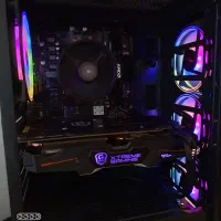 کیس گیمینگ a520 gtx1060 ram16 ryzen 5 3350G|رایانه رومیزی|تهران, صادقیه|دیوار