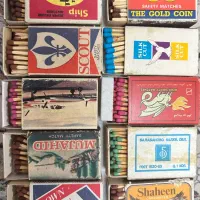 کبریت قدیمی|کلکسیون اشیاء عتیقه|تهران, نیروی دریایی|دیوار