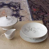 چینی ژاپنی اصل مارک سانگو ۸۸ پارچه|ظروف سرو و پذیرایی|تهران, عباس‌آباد|دیوار