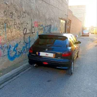 ۲۰۶مدل ۸۱ تیپ ۲|خودرو سواری و وانت|شاهین دژ, |دیوار