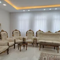 مبلمان9نفره به همراه میز بزرگ و عسلی|مبلمان خانگی و میز عسلی|تربت‌حیدریه, شهدا|دیوار