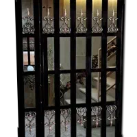 حفاظ درب اپارتمان،اکاردونی۲،حفاظ درب ورود اکاردونی|مصالح و تجهیزات ساختمان|کرج, بازار آهن|دیوار