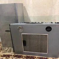هود شومینه ای شیشه خم برند پرشین