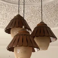 لوستر چوبی