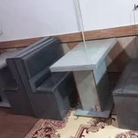 میزصندلی نهارخوری ام دی اف مخصوص فست فودرستوران