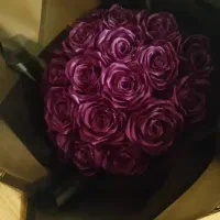 دسته گل بنفش روبانی|گل مصنوعی|تهران, شهران جنوبی|دیوار