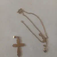 گردنبند صلیب طلایی