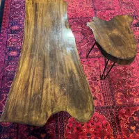 میز چوبی روستیک