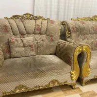 مبل سلطنتی ۸نفره|مبلمان خانگی و میز عسلی|رشت, احمد گوراب|دیوار