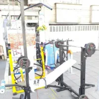 دستگاه بدنسازی ۴۷ کاره دمبل وزنه هالتر