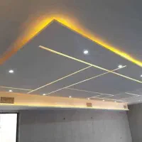 نصب انواع سقف های کاذب تایل کاغذ دیواری پی وی سی|خدمات پیشه و مهارت|دماوند, دماوند|دیوار